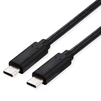 ROLINE USB4 Gen3x2 laidas, CC, ST/ST, 40Gbit/s, 240W, juodas, 0,5 m (11.02.9100)