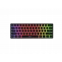 Belaidė mechaninė žaidimų klaviatūra GENESIS THOR 660 G2 US juoda RGB Gateron Brown