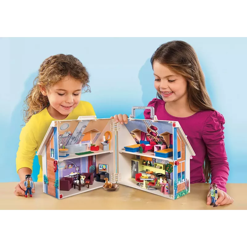 Statybinis žaidimų rinkinys PLAYMOBIL Lėlių namelis 70985 Įvairiaspalvis Plastikas