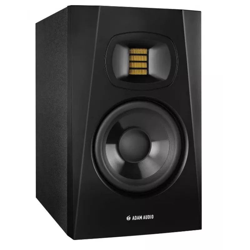 Studijiniai monitoriai ADAM AUDIO T5V, 5 col. žemų dažnių garsiakalbis, 1,9 col. aukštų dažnių garsiakalbis, 45–25 000 Hz, 106 dB, juodi