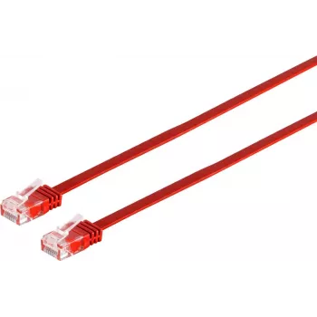 Tinklo kabelis Tecline 15m Cat.6 Raudonas