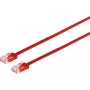 Tinklo kabelis Tecline 15m Cat.6 Raudonas