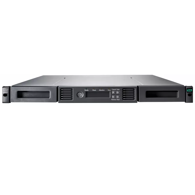 Juostinis autoloaderis HP Enterprise HPE Storage MSL 1/8 Gen3 0-diskų, FC sąsaja, LTO, 360 TB (suspausta), 300 MB/s