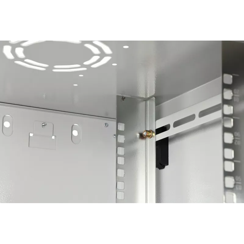 Sieninis 19 colių stovo spintos korpusas DIGITUS Dynamic‑N DN-37100, 7U, 600x450 mm (PxG), IP20, šviesiai pilka, neišardytas