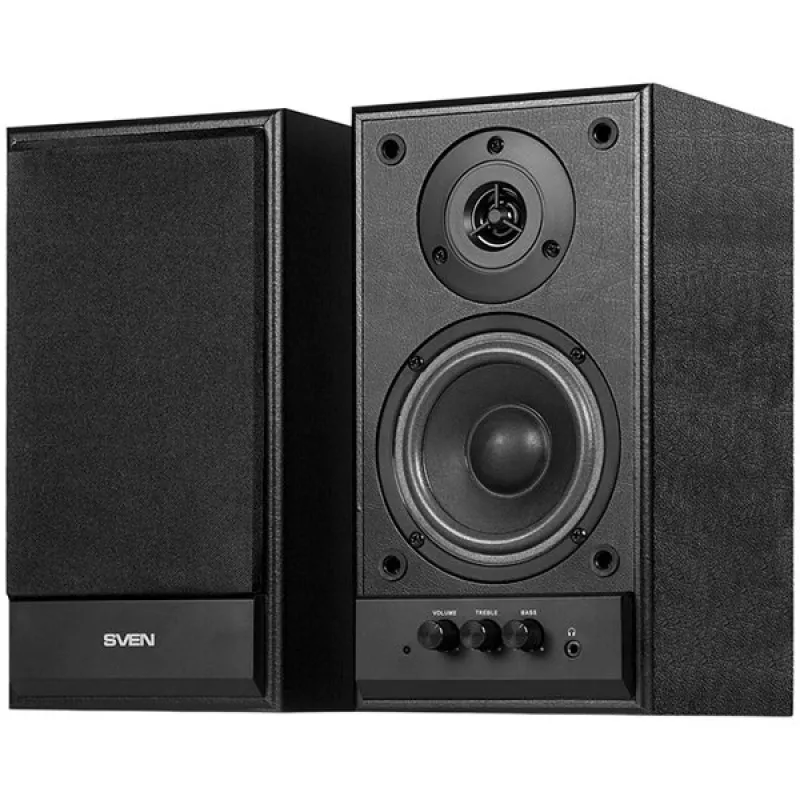Garsiakalbių sistema SVEN SPS-702 (Stereo, 40W, 40Hz–22kHz, Juoda oda)