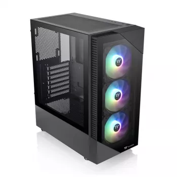 Kompiuterio korpusas Thermaltake View 200 TG ARGB Midi Tower juodas