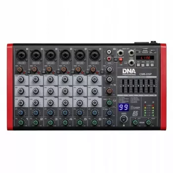 Mikšeris DNA CM8-DSP su USB, MP3, Bluetooth, Phantom