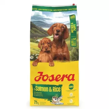 Sausas šunų ėdalas JOSERA Mother & Puppy Salmon & Rice 12.5 kg