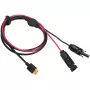 Įkrovimo kabelis EcoFlow LMC4-XT60I-3.5M juodas raudonas