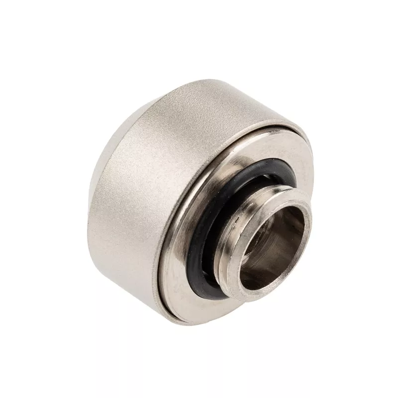 OPTIMUS jungtis standžiam 12 mm vamzdeliui, satino nikelio apdaila