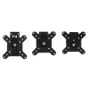 TV laikiklis sieninis LIBOX LB-200 17–32 col. (43,2–81,3 cm), VESA 50×50–100×100, maks. 25 kg, juodas