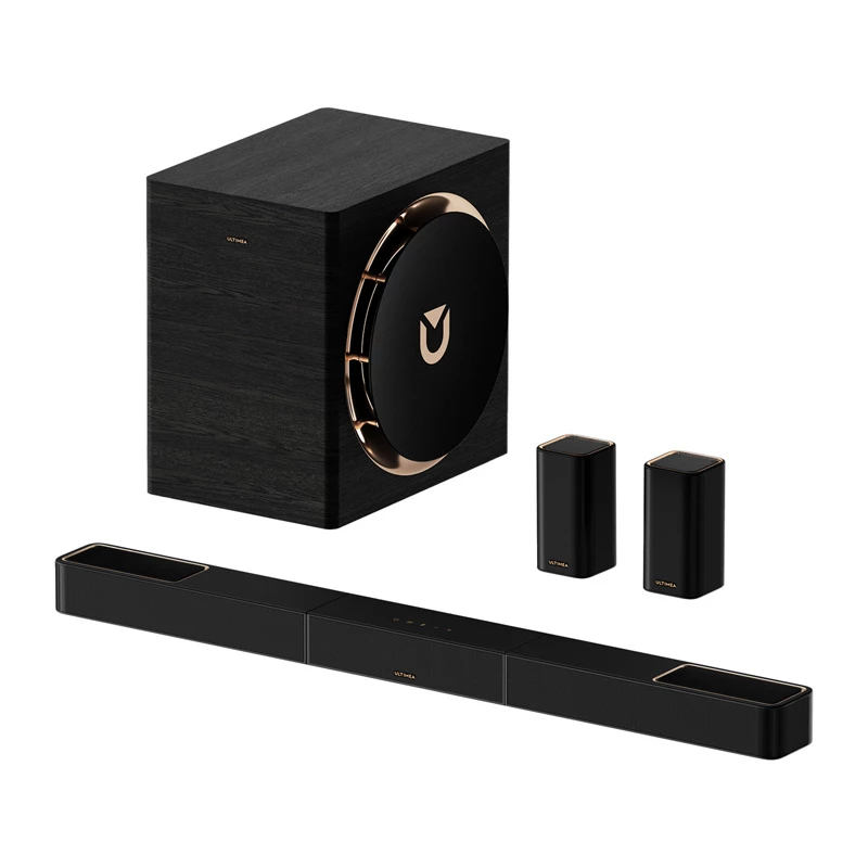 Ultimea Skywave X70 garso juosta su 7.1.4 kanalais, Dolby Atmos ir 10 inch belaidžiu žemų dažnių garsiakalbiu (modelis U442A)