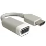 Vaizdo adapteris DeLOCK 65469 VGA D-Sub į HDMI Type A Baltas