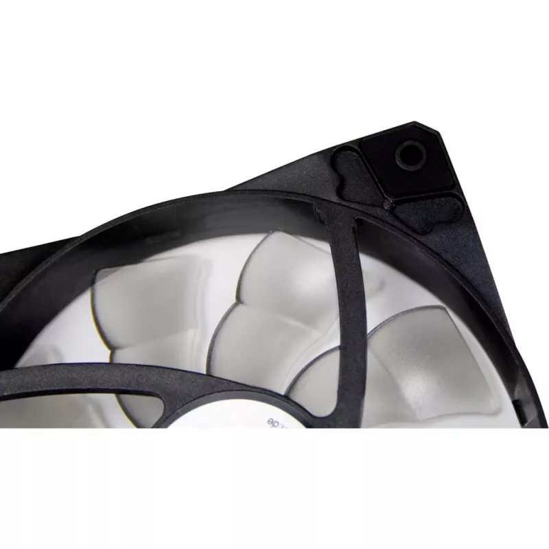 INTER-TECH Argus L-12025 120mm korpuso ventiliatorius – juodas