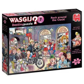 Jumbo Spiele Wasgij Destiny 7 Rock around the Clock 1000 dėlionė 81929