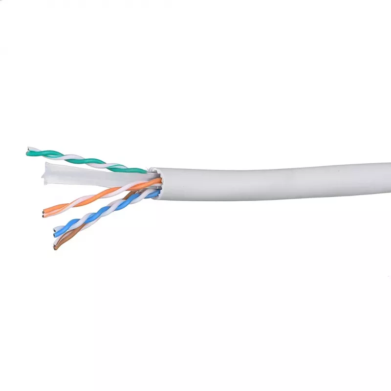 Tinklo kabelis Alantec KIU6ALSOH500D Cat6 U/UTP 23 AWG LSOH 500 m Pilka