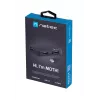 USB stotelė NATEC Moth 4 prievadų USB 3.2 Gen 1 Type-A (5000 Mbit/s), maitinama per USB, juoda, 0,15 m laidas