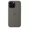 Silicone dėklas su MagSafe, iPhone 16 Pro Max, Stone Gray