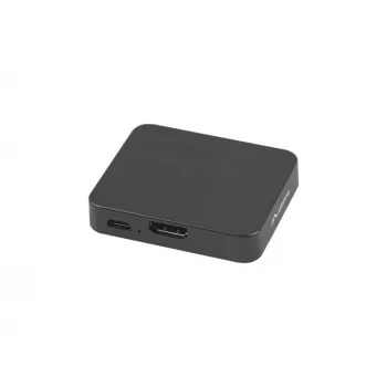 Lanberg SPV-HDMI-1002 HDMI signalo skirstytuvas, 2 HDMI jungtys, 4K, USB-C įėjimas