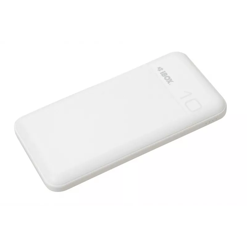 Nešiojamas maitinimo bankas IBOX IPB10 10000 mAh, Li-Ion, Quick Charge 3.0, USB‑C ir USB‑A išėjimai, 20W PD