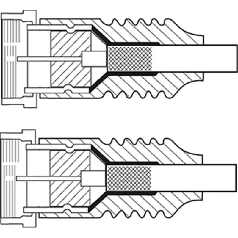Wentronic Goobay SAT jungiamasis kabelis, baltas, 5 m - F kištukas F kištukas (11725)
