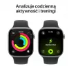 Apple Watch Series 11 GPS 46mm Space Grey Aliuminio korpusas su juodu sportiniu dirželiu M/L