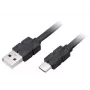 Akasa PROSLIM USB-A į USB-C laidas – įkrovimo ir sinchronizavimo kabelis