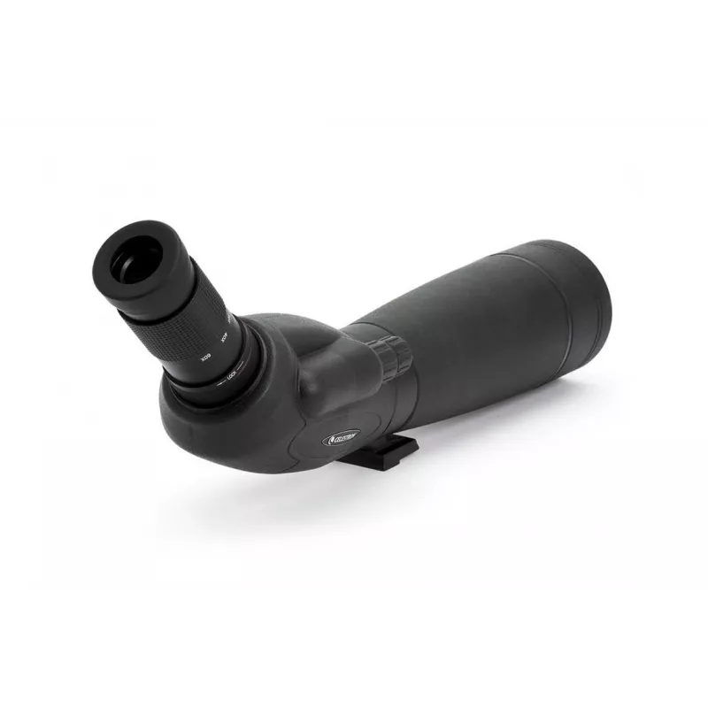 Celestron TrailSeeker 80-45 laipsnių stebėjimo vamzdis 60x BaK-4 juodas