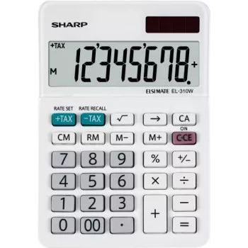 Sharp EL-310W skaičiuotuvas stalinis finansinis baltas