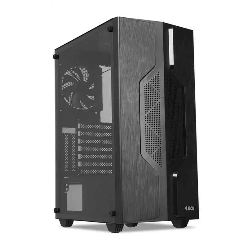 iBox CETUS 908 Midi Tower Juodas