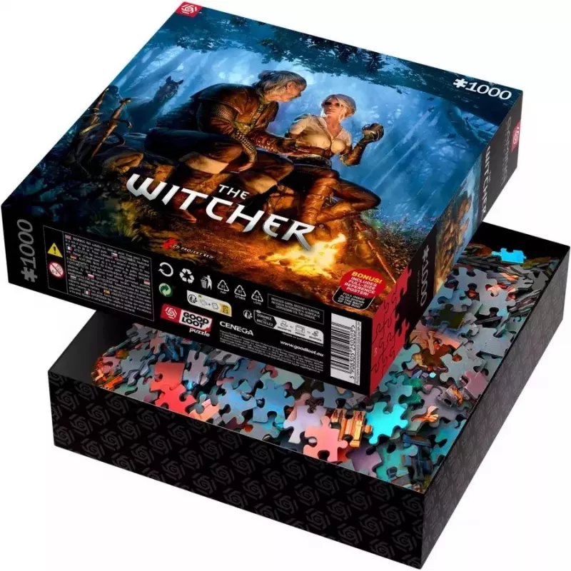Good Loot Gaming Dėlionė: The Witcher – Ciri kelionė, 1000 dalių