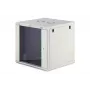 Sieninis stovas DIGITUS Dynamic-N 12U 600x600 mm IP20, su spynos užraktu, kabelių valdymu, neišardytas