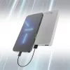 Powerbankas Extralink EPB-078W 10000 mAh Baltas, USB-C, 10 W išėjimas, įkrauna iki 2 įrenginių