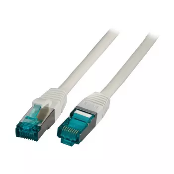 EFB-Elektronik RJ45 jungiamasis laidas Cat.6A S/FTP LSZH pilkas 0,15m (MK6001.0,15G)