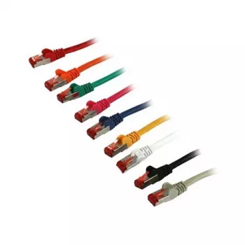 Patch kabelis RJ45 - CAT6 250MHz - 1,0m juodas - S-STP(S/FTP) - TPE/LSZH(Superflex) - Synergy 21
