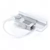 Satechi ST-UCICHS USB 3.2 Gen 1 Type-C dokas / prievadų replikatorius, USB-A prievadai, SD/MicroSD, sidabrinis