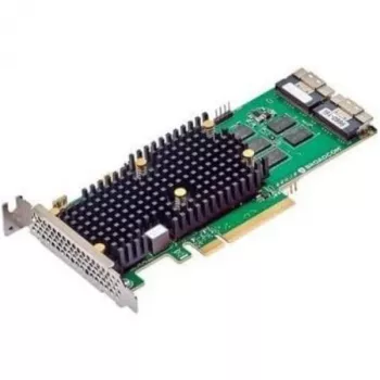 Broadcom MegaRAID 9660-16i – Valdiklis (RAID) – 16 prievadų/kanalų – SATA 6Gb/s / SAS 24Gb/s / PCIe 4.0 (NVMe) – RAID 0, 1, 10, 5, 50, 6, 60 – PCIe 4.0 x8 (05-50107-00)