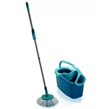 Kiblas šluotos sistemai Leifheit Clean Twist Disc Mop, 20 l, 360° besisukanti galvutė, metalas ir plastikas, mėlyna