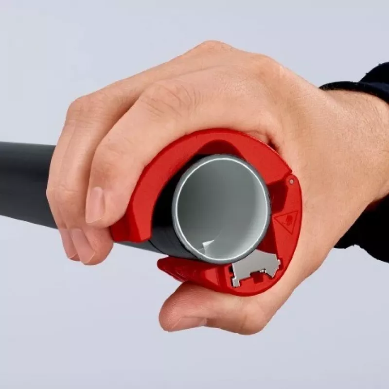 KNIPEX rankinis vamzdžių pjaustytuvas PVC ir sandarinimo movoms
