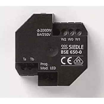 Siedle BSE 650-02 magistralės perjungimo blokas juodas (200031950-02)