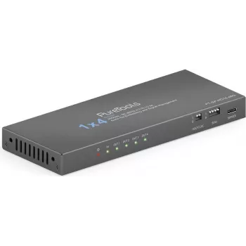 PureLink PT-SP-HD14-48G 1x4 HDMI 2.1 skirstytuvas - 48Gbps - 8K - Laidas - Audio/Multimedija