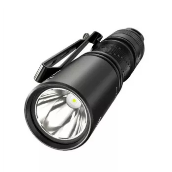 Kišeninis žibintuvėlis Nitecore MT1A Pro – LED 50 lm, USB įkraunamas, 1100 mAh, aliuminis, vandeniui atsparus, smūgiams atsparus, juodas