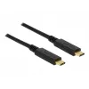 USB laidas DeLOCK 83661 USB 3.2 Gen 2 1m USB-C juodas