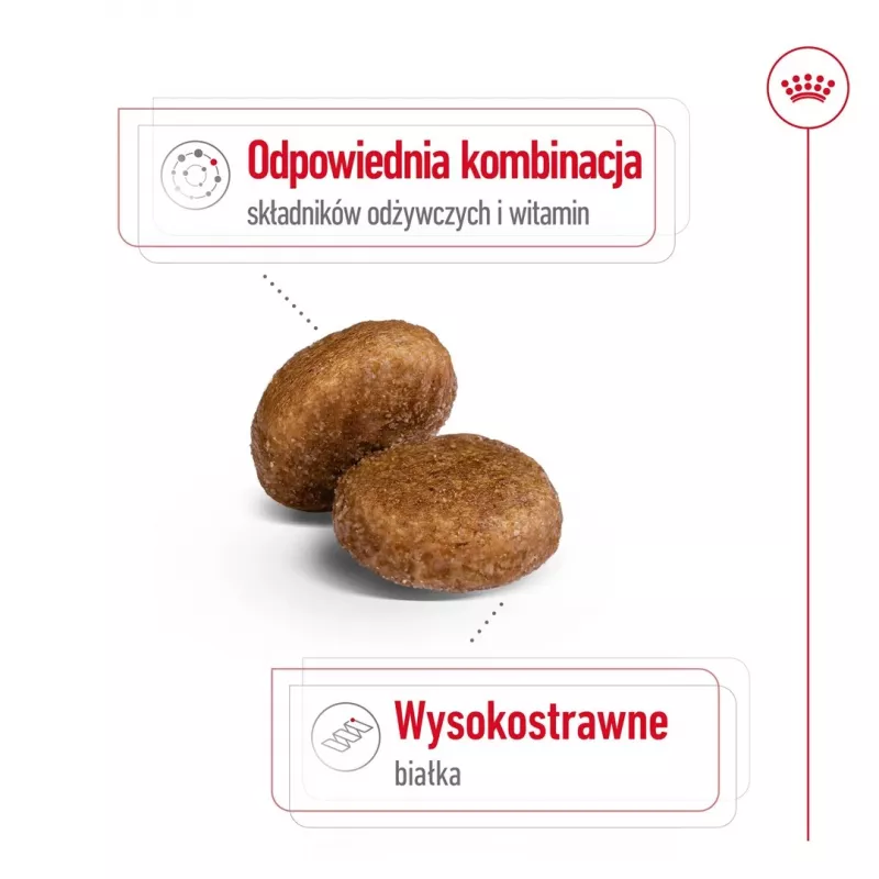 Sausas šunų ėdalas Royal Canin Maxi Adult 5+ 15 kg – vištiena, Baltymai 26%, Riebalai 17%