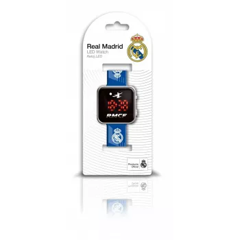 Vaikiškas skaitmeninis LED laikrodis Kids Euroswan Watch LED Real Madrid RM00017
