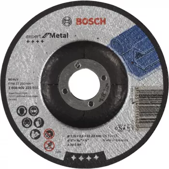 Bosch 2 608 600 221 pjovimo diskas metalui su įdubusiu centru