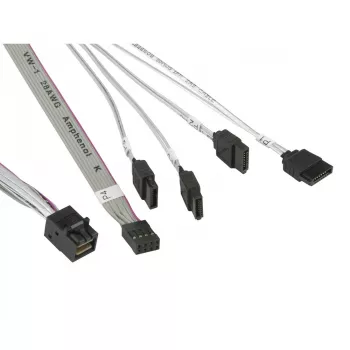 Supermicro - SATA / SAS kabelis - Mini SAS HD (SFF-8643) į SATA - 50/50/60/70 cm - skirtas A+ Server 1013, SuperServer 5018, 5019, 5019S, SuperStorage Server 5019D8