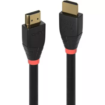Lindy 7.5m aktyvus HDMI 4K60 kabelis, 7,5 m, HDMI A tipo (standartinis), HDMI A tipo (standartinis), 18 Gbit/s, garso grįžtamasis kanalas (ARC), juoda