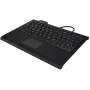 Klaviatūra KeySonic KSK-3210ELU (DE) laidinė USB QWERTZ vokiška juoda