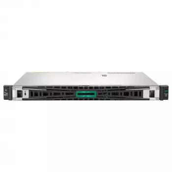HPE ProLiant DL20 Gen11 serveris, montuojamas į stelažą, 1U, 1 procesorius, Intel Xeon 6333P / 3,1 GHz, 32 GB RAM, SATA, karštai keičiami 2,5 colio diskų lizdai (P85574-425)